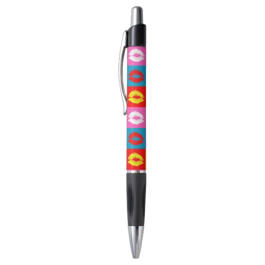 Kleurrijke lippen pen (Top (Verticaal))