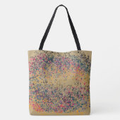 Kleurrijke lippen retro #2 tote bag (Achterkant)