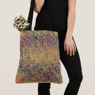 Kleurrijke lippen retro #2 tote bag