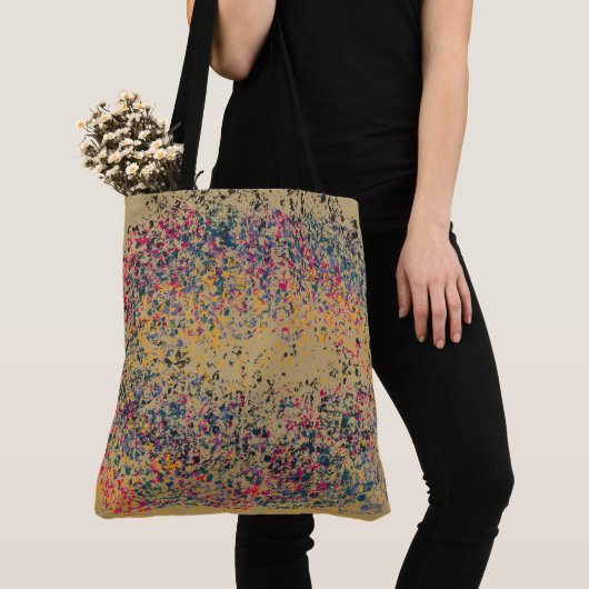 Kleurrijke lippen retro #2 tote bag (Dichtbij)