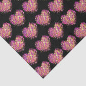 Kleurrijke Lips met liefde en kussen Tissuepapier (Detail)