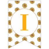 Kleurrijke Little Pumpkin Baby shower Vlaggetjes (Derde vlag)