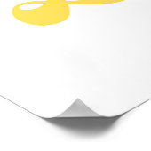 Kleurrijke Live Love Laugh Script Poster | opgewek (Hoek)