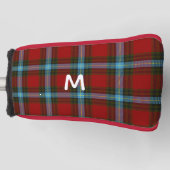 Kleurrijke Livingstone Tartan Plaid Golf Head Hoes Golfheadcover (Voorkant)