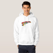 Kleurrijke Logo Hoodie (Voorkant volledig)