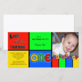 Kleurrijke look die 1 zondag draait (Voorkant / Achterkant)