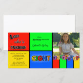 Kleurrijke look die 8 zondag draait (Voorkant / Achterkant)