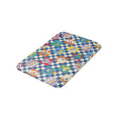 Kleurrijke LOONEY TUNES™ Checker Toss Pattern Badmat (Gekanteld)