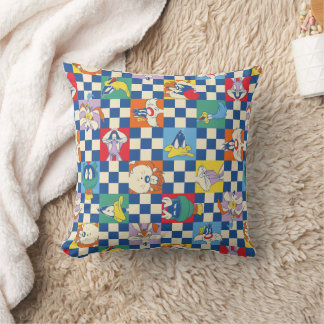 Kleurrijke LOONEY TUNES™ Checker Toss Pattern Kussen