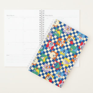 Kleurrijke LOONEY TUNES™ Checker Toss Pattern Planner