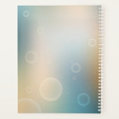 Kleurrijke Lotus Hardcover Planner (Achterkant)