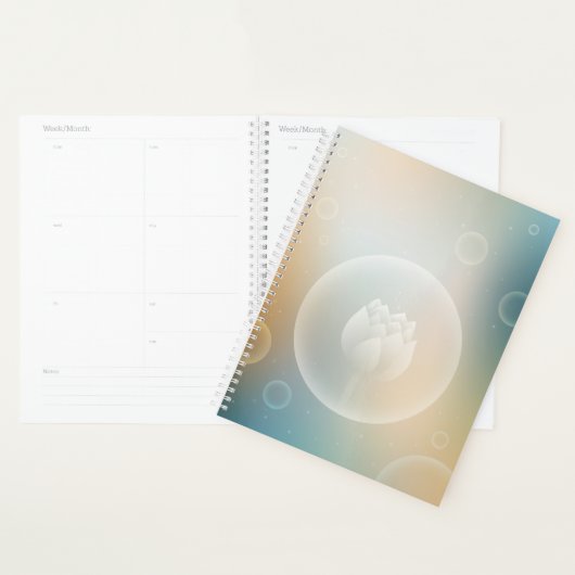 Kleurrijke Lotus Hardcover Planner (Display)