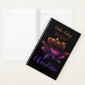 Kleurrijke Lotus Mindfulness Meditatie Planner (Display)