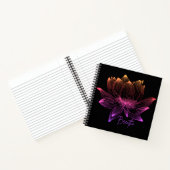Kleurrijke Lotus Mindfulness Notitieboek (Binnen)