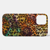 Kleurrijke luipaard: Abstracte  textuur Case-Mate iPhone Case (Achterkant (horizontaal))