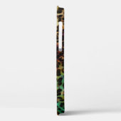 Kleurrijke luipaard: Abstracte  textuur Case-Mate iPhone Case (Achterkant / Links)