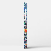 Kleurrijke luipaard: levendige textuurprint Case-Mate iPhone case (Achterkant / Links)