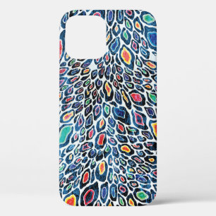 Kleurrijke luipaard: levendige textuurprint Case-Mate iPhone case