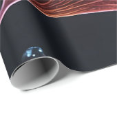 Kleurrijke Luminogram Ginkgo Bladeren Cadeaupapier (Rol Hoek)