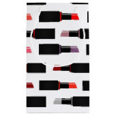 Kleurrijke Lux Lipstick Make-up Cosmetica Patroon Klein Cadeauzakje (Achterkant)