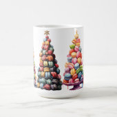 KLEURRIJKE MACARON VAKANTIE KERSTBOMEN KOFFIEMOK (Center)