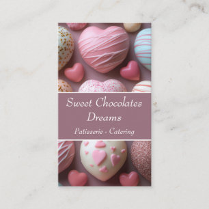 Kleurrijke macarons achtergrond bakkerij visitekaartje