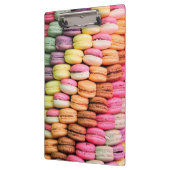 Kleurrijke Macarons Eigenzinnig Klembord (Links)
