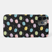 Kleurrijke Macarons Patroon voor iPhone case (Achterkant (horizontaal))