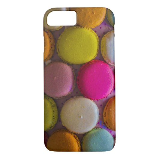 Kleurrijke Macarons Tasty Bked Dessert Case-Mate iPhone Case (Achterkant)