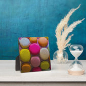 Kleurrijke Macarons Tasty Bked Dessert Fotoplaat (Insitu)