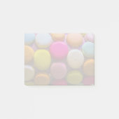 Kleurrijke Macarons Tasty Bked Dessert Post-it® Notes (Voorkant)