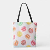 Kleurrijke Macarons Tote Bag (Achterkant)