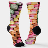 Kleurrijke Macaroons Eigenzinnig Sokken (Gebogen)