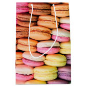 Kleurrijke Macaroons Medium Cadeauzakje (Voorkant)