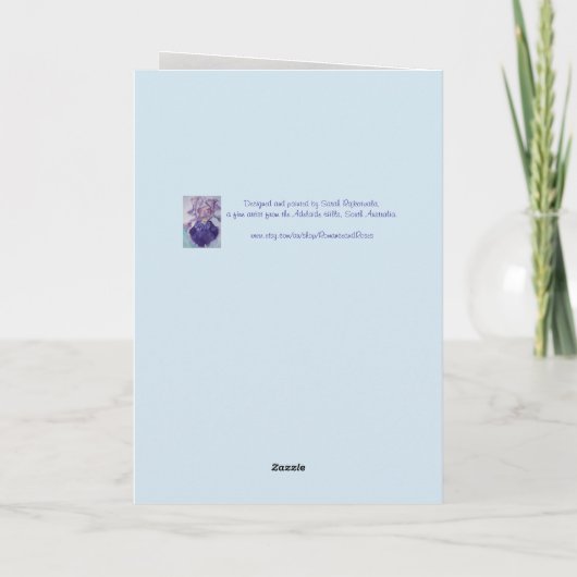 Kleurrijke Macaw Parrot Waterverf Mannen Verjaarda Kaart (Achterkant)