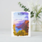Kleurrijke Madeira Portugal landschap Reizen Briefkaart (Staand voorkant)