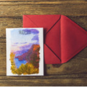 Kleurrijke Madeira Portugal landschap Reizen Briefkaart