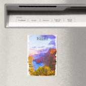 Kleurrijke Madeira Portugal landschap Reizen Magneet (Insitu (Vaatwasser))