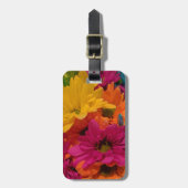 Kleurrijke Madeliefjes Bagagelabel (Voorkant verticaal)