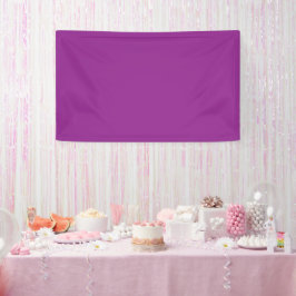 Kleurrijke Magenta Trouwkaart met Minimaal Design Spandoek