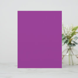 Kleurrijke Magenta Trouwkaart met Minimale Stijl Briefhoofd