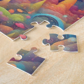 Kleurrijke Magic Enchanted Valley Legpuzzel (Zijkant)