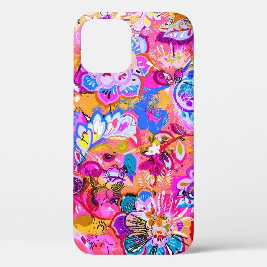 Kleurrijke magische abstracte bloem Case-Mate iPhone case (Achterkant)