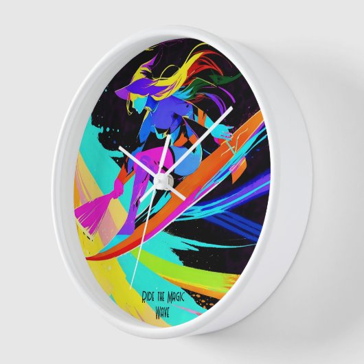 Kleurrijke Magische Abstracte Surfheks (Hoek)