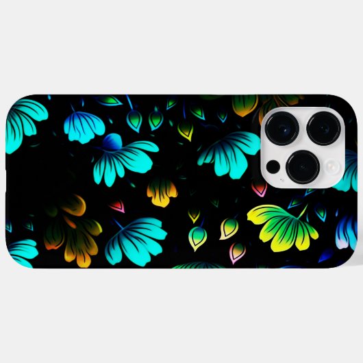 KLEURRIJKE MAGISCHE BLOEM ART DESIGN Case-Mate iPhone CASE (Achterkant (horizontaal))