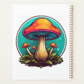 Kleurrijke Magische Paddenstoelen Planner (Achterkant)