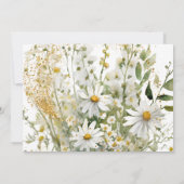 Kleurrijke Magische Pixie Fairy Bloemen Foto Verja Kaart (Achterkant)