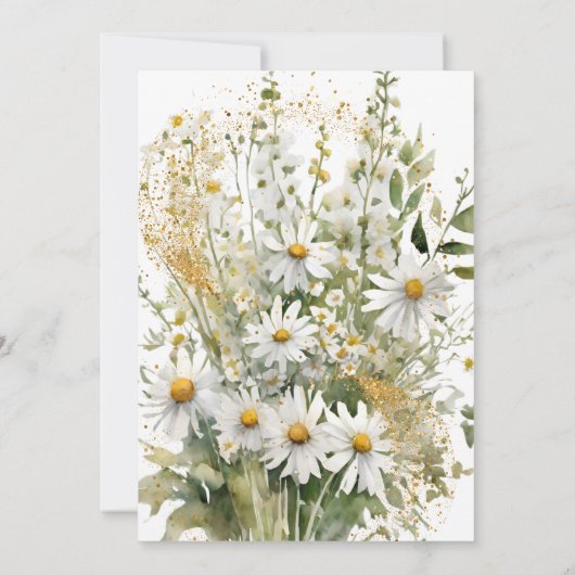 Kleurrijke Magische Pixie Fairy Floral Meisjes Ver Kaart (Achterkant)