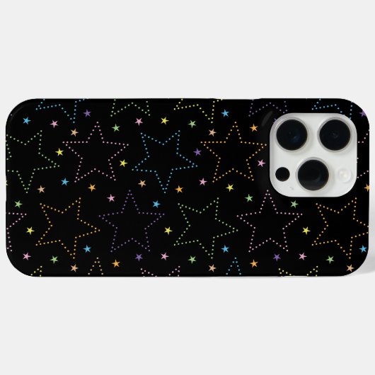 Kleurrijke Magische Sterrennacht Sky Pattern Case-Mate iPhone Case (Achterkant (horizontaal))