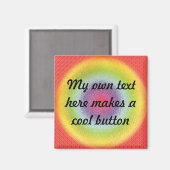 Kleurrijke magneetSjablonen Magneet (Voorkant / Achterkant)